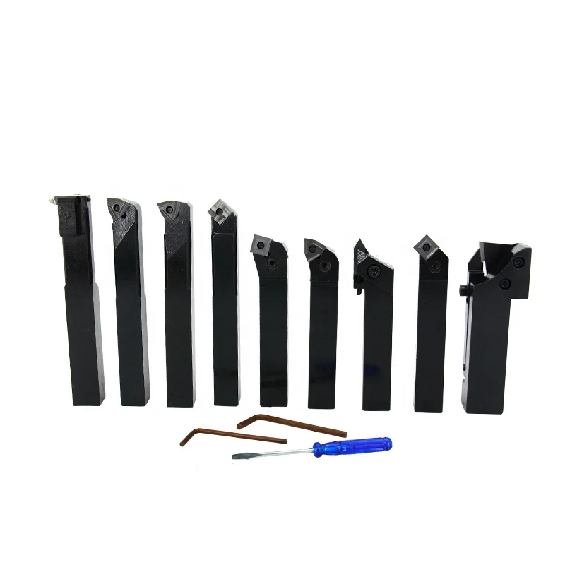 20mm Cnc Boring Bar Insert Lathe Machine Cutting Tools 20mm 9pcs lathe tool holder set external Internal turning  tool holders