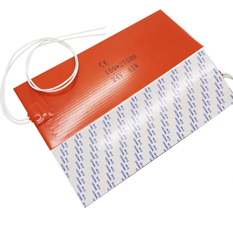 Industrial Flexible Rubber Electric Silicone Pad Heater