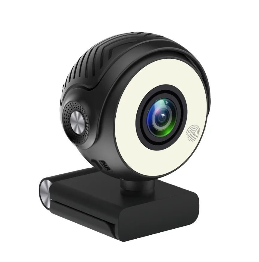 HD ring light web camera android TV box web cam 2k webcams with Microphones for USB laptop webcam