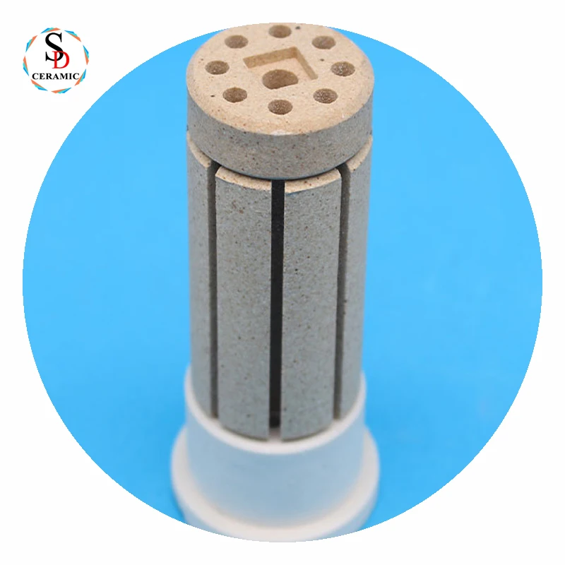 Cordierite Ceramic Heater Heating Core For Hot Air Gun Honeycomb Ceramic Heater Core