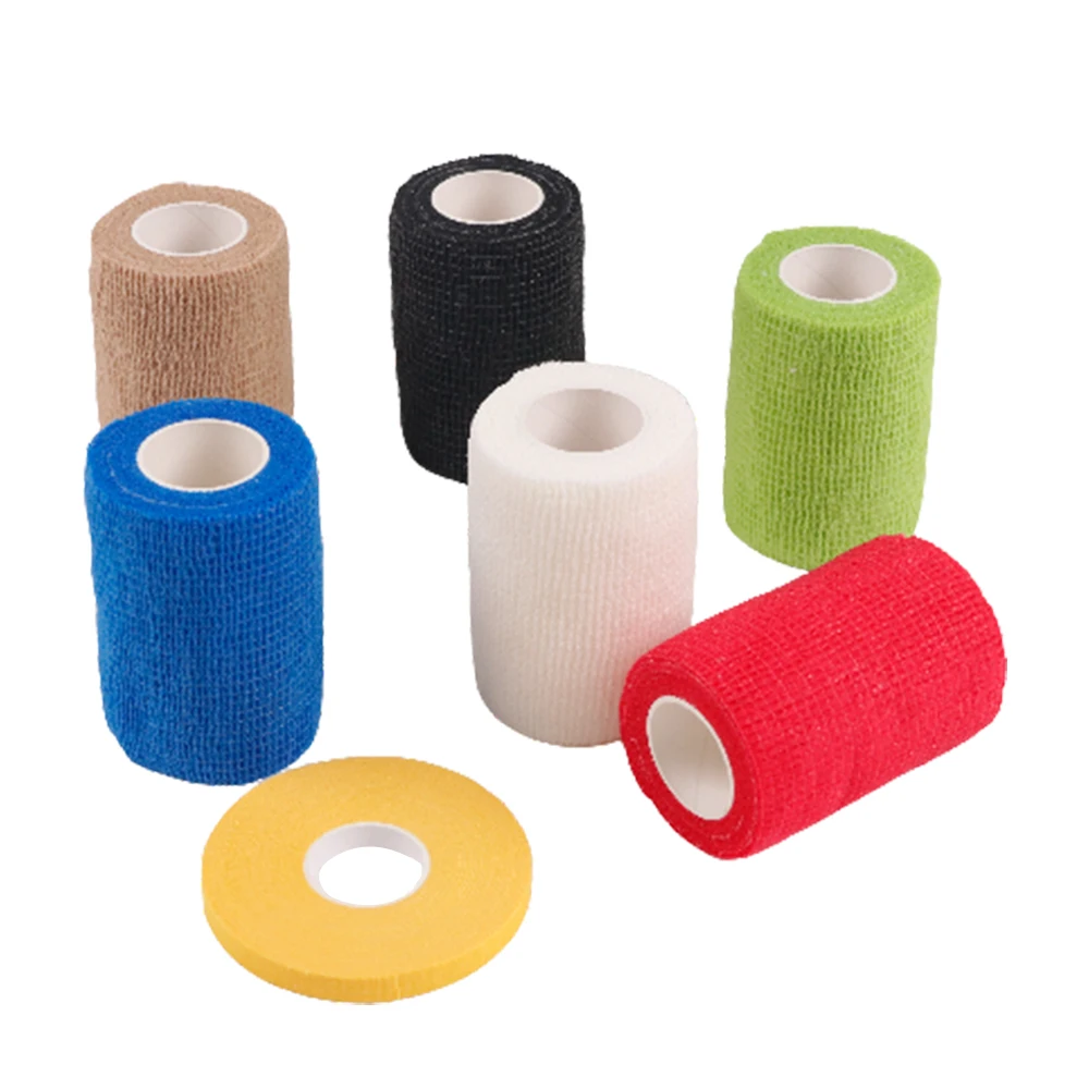Hot Selling Veterinary Wrap Outdoor Sports Wrist Ankle Self Adhesive Non Woven Tape Liquid Bandage
