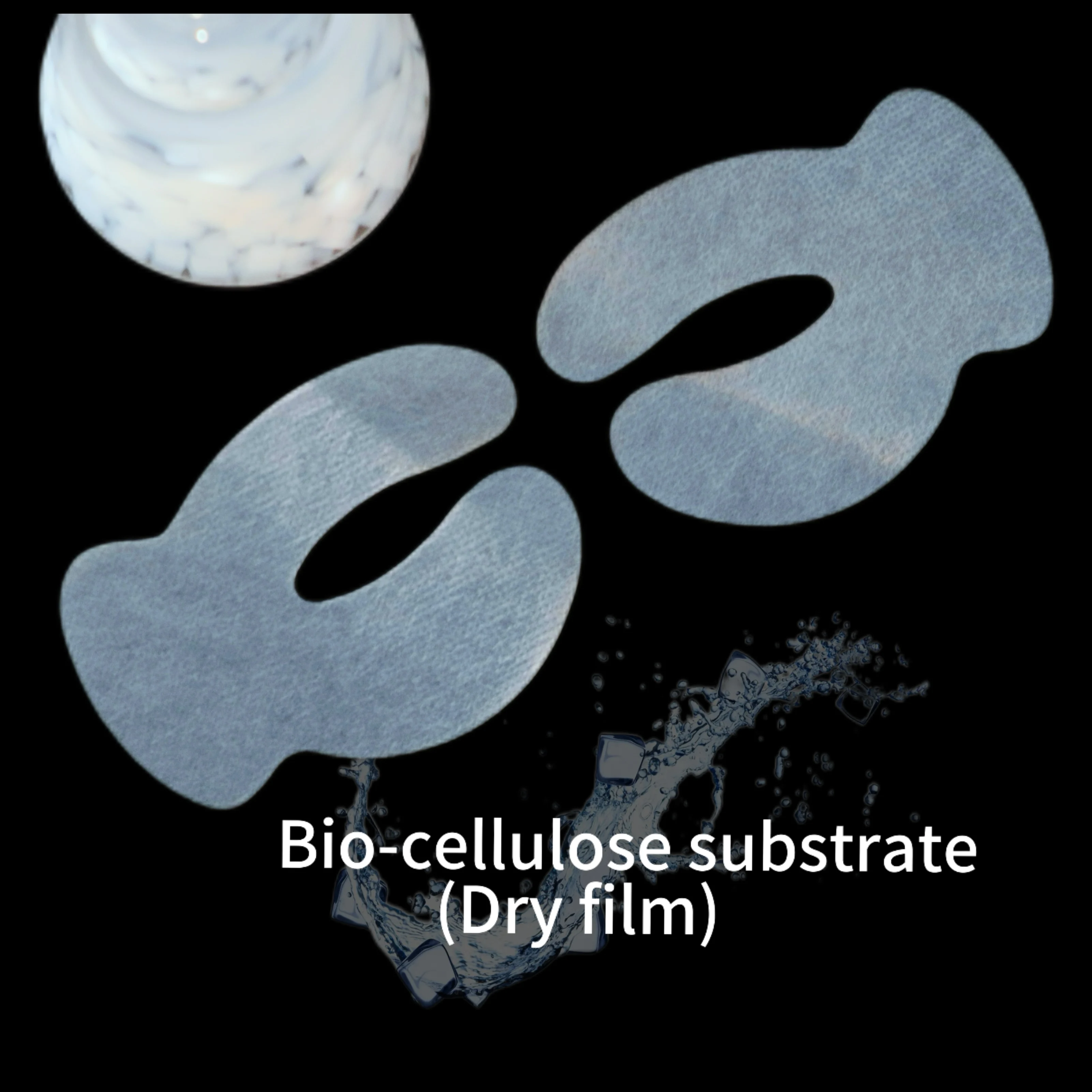 Reduce Dark Circles and Enhance Skin Firmness Bio Cellulose Coconut Dry Eye Mask