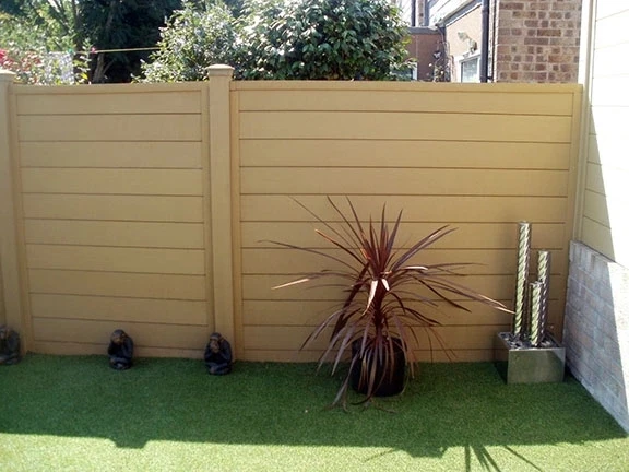 Fence Gate Like Wood Waterproof Outdoor Wood Plastic Composite Wpc Fence Panel Boards Latest Durable Composite Fencing Deck