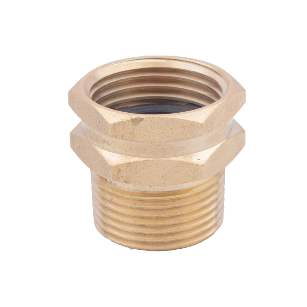 Connectors Pipe Fittings Water Quick Connector Brass Garden Hose Couplings Copthread Adapterction GTH NPT China Male 3/4 Inch