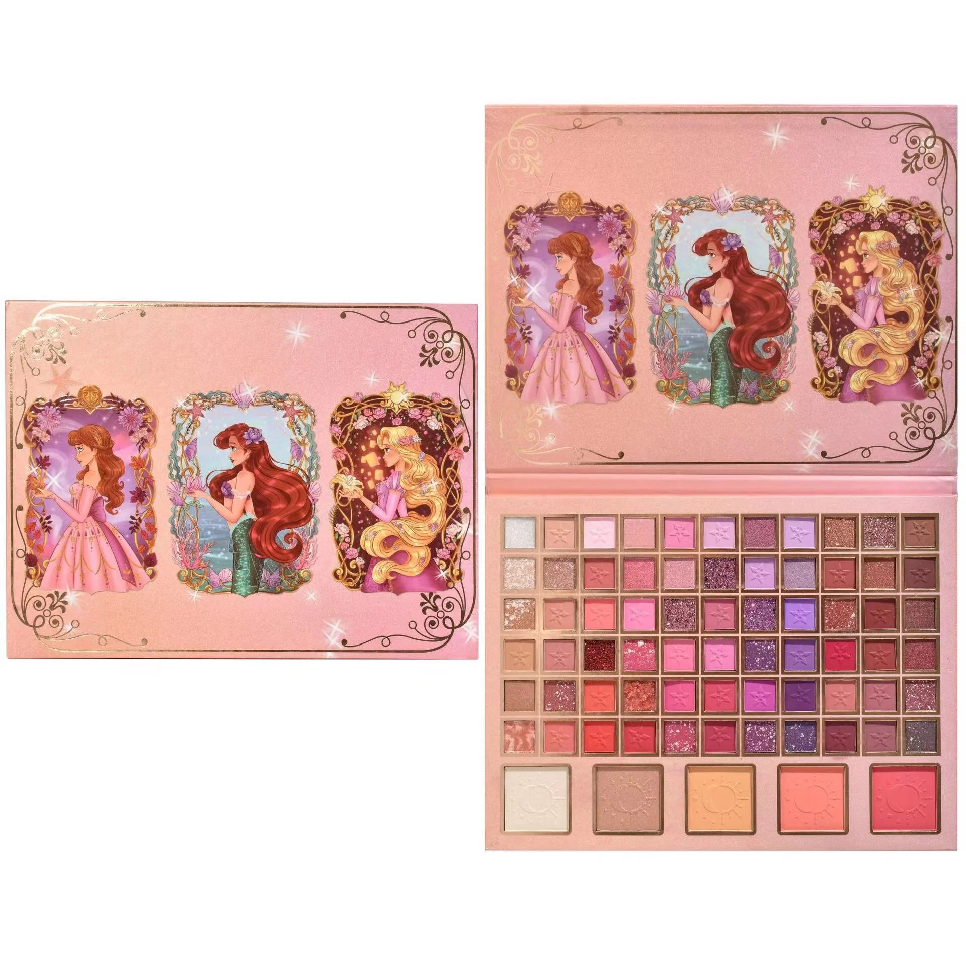 Latest 66 Colors Eye Shadow Vegan Makeup Private Label Eyeshadow Palette Glitter Waterproof Custom OEM Logo