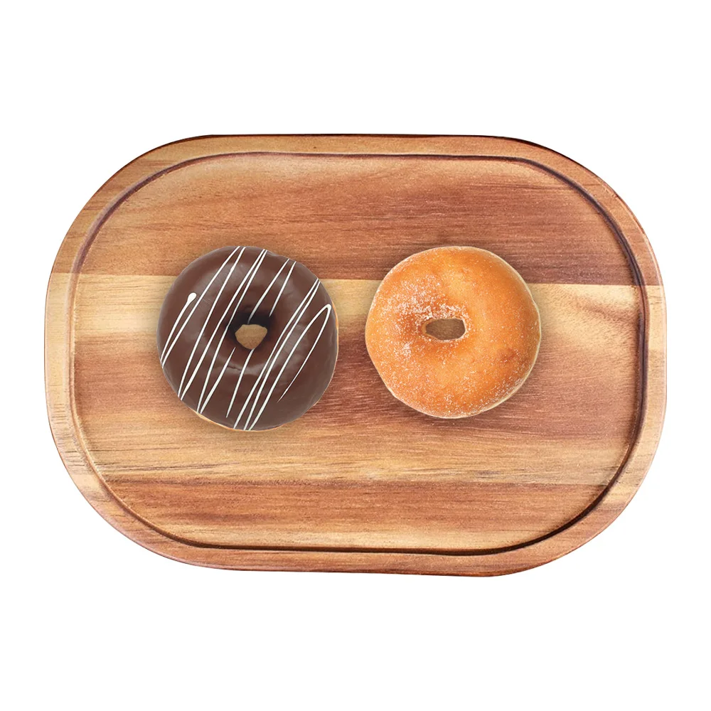 TAOTAOJU бытовые принадлежности, пользовательский сервировочный поднос, поднос для закусок, для гостиной, ванной комнаты, поднос высокого качества из дерева акации