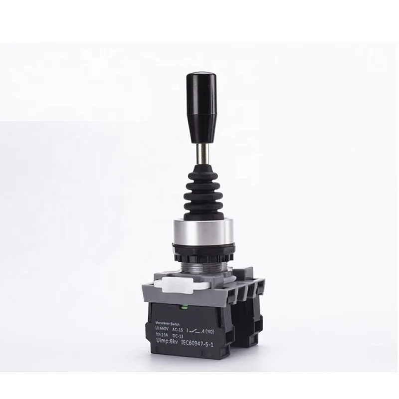 22mm Open Hole High Quality Spring Return Joystick Switch Self Latching 2Position Spring Switch FYD2011 Monolever Switch 10A