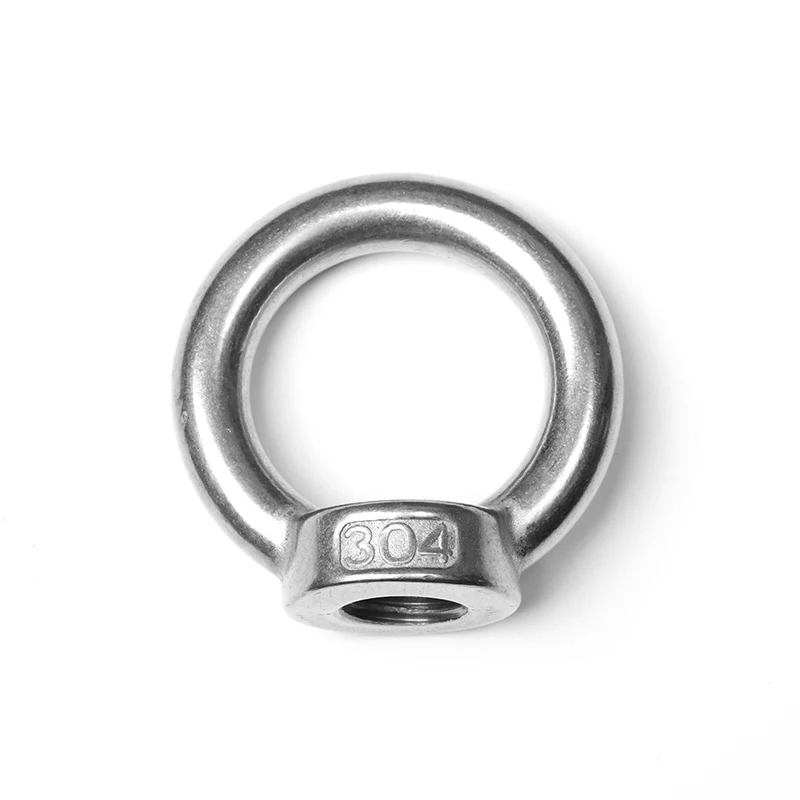 Heavy Duty Stainless Steel 304 Lifting Eye Nut DIN 580 High Quality Nuts