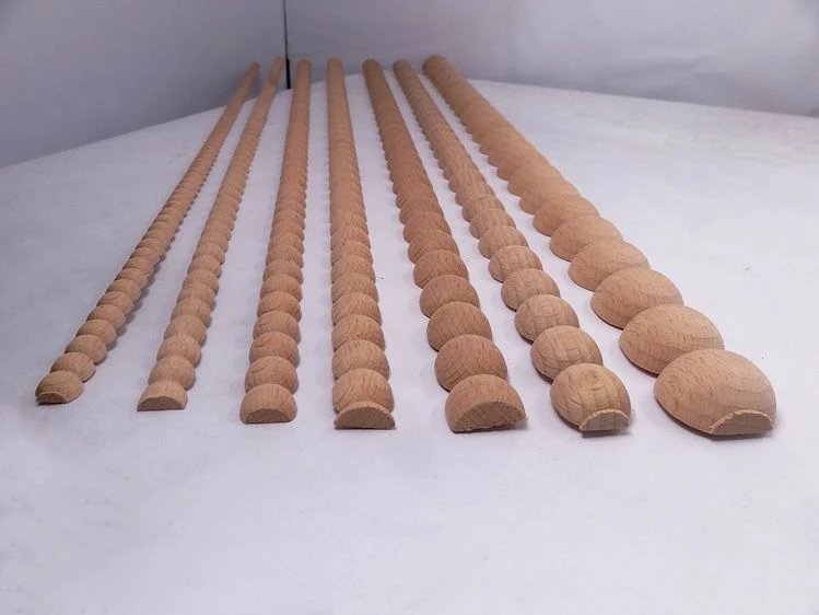 Pearl wood trim Contemporary Solid Wood indoor decoration wood frame Modern Beech indoor decoration