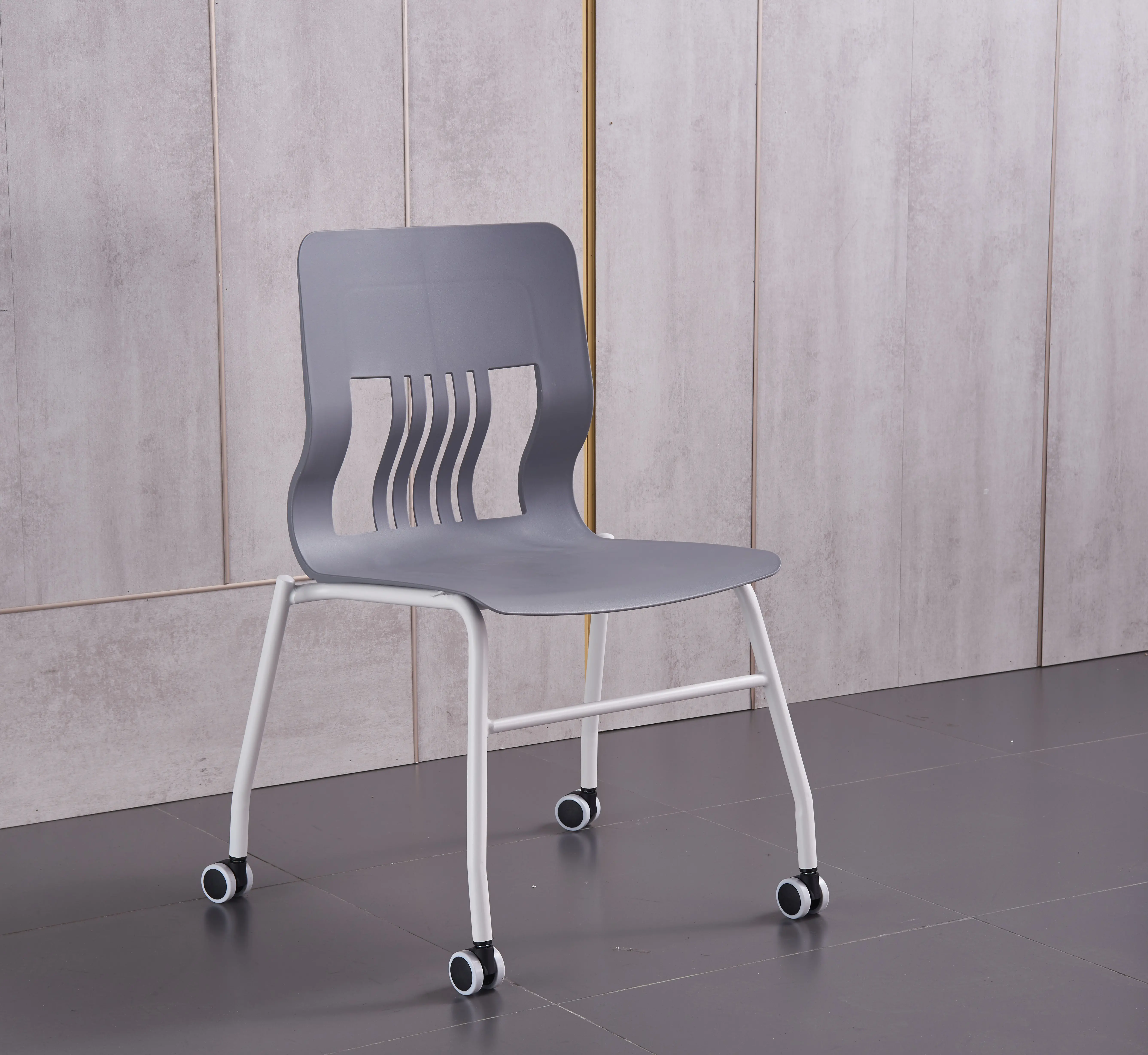 Hot sale new simple modern style conference chair training chair office chair with wheels