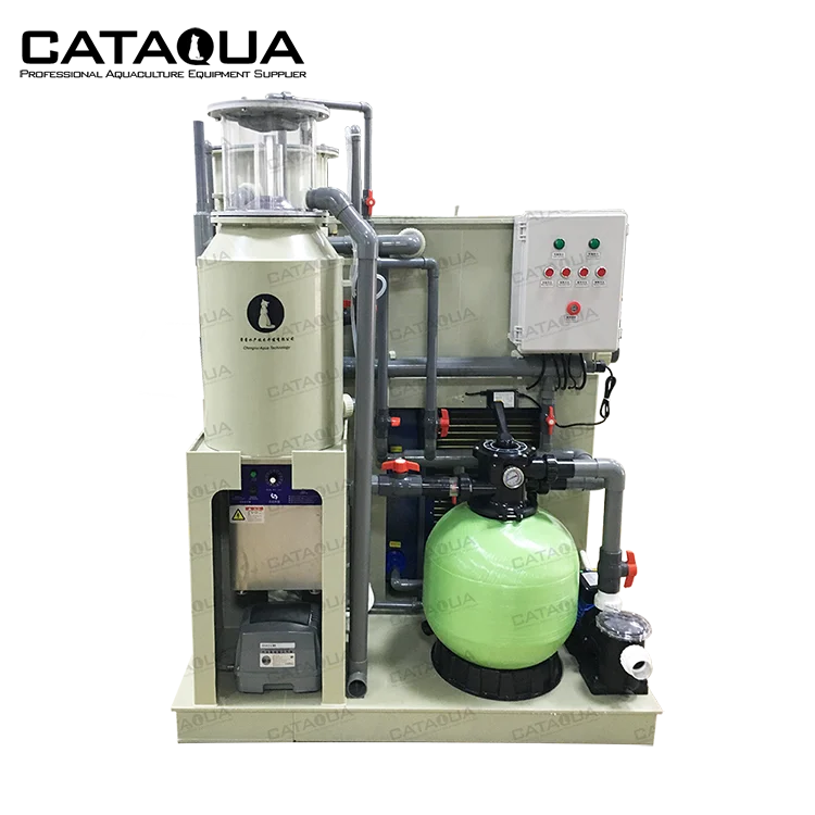 CATAQUA Коммерческая промышленная мини система фильтрации пруда для рыбы Ras маленькая рециркуляции