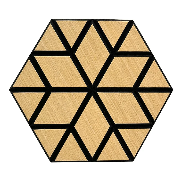 10 pcs 3d panel waterproof hexagon 3d wall panel self-adhesive painted panel insonoro
