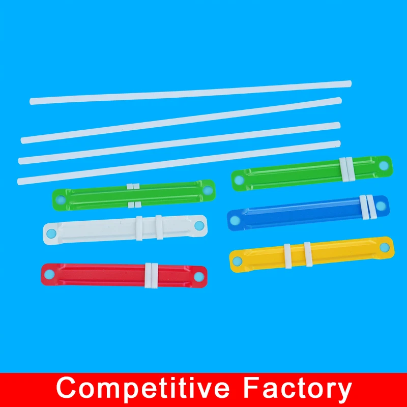 Professional factory in producing 8cm colorful paper fastener
