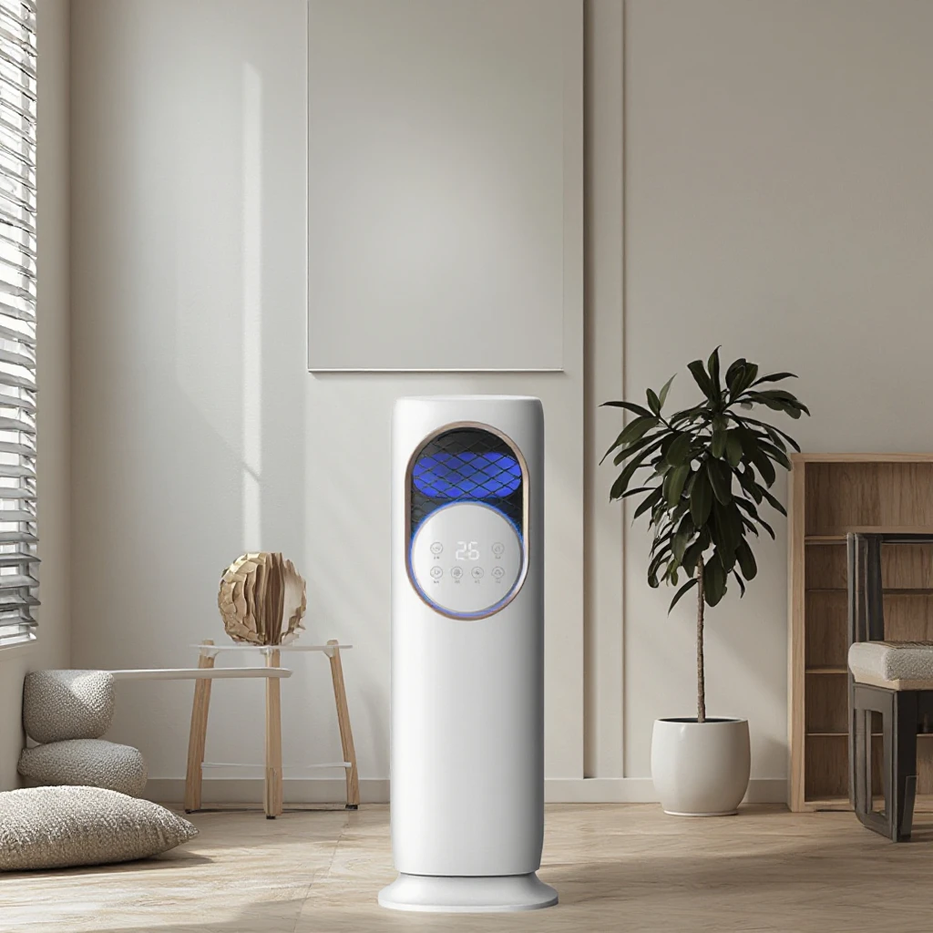 Mini air Conditioner Water-cooled air Conditioner Fan Multi-function Mobile Outdoor Heater