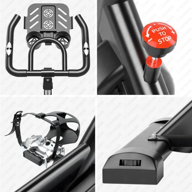 SD-S77 HOT SALE Black Hot sale  New wholesale  home use gym equipment spinning bike with screen display