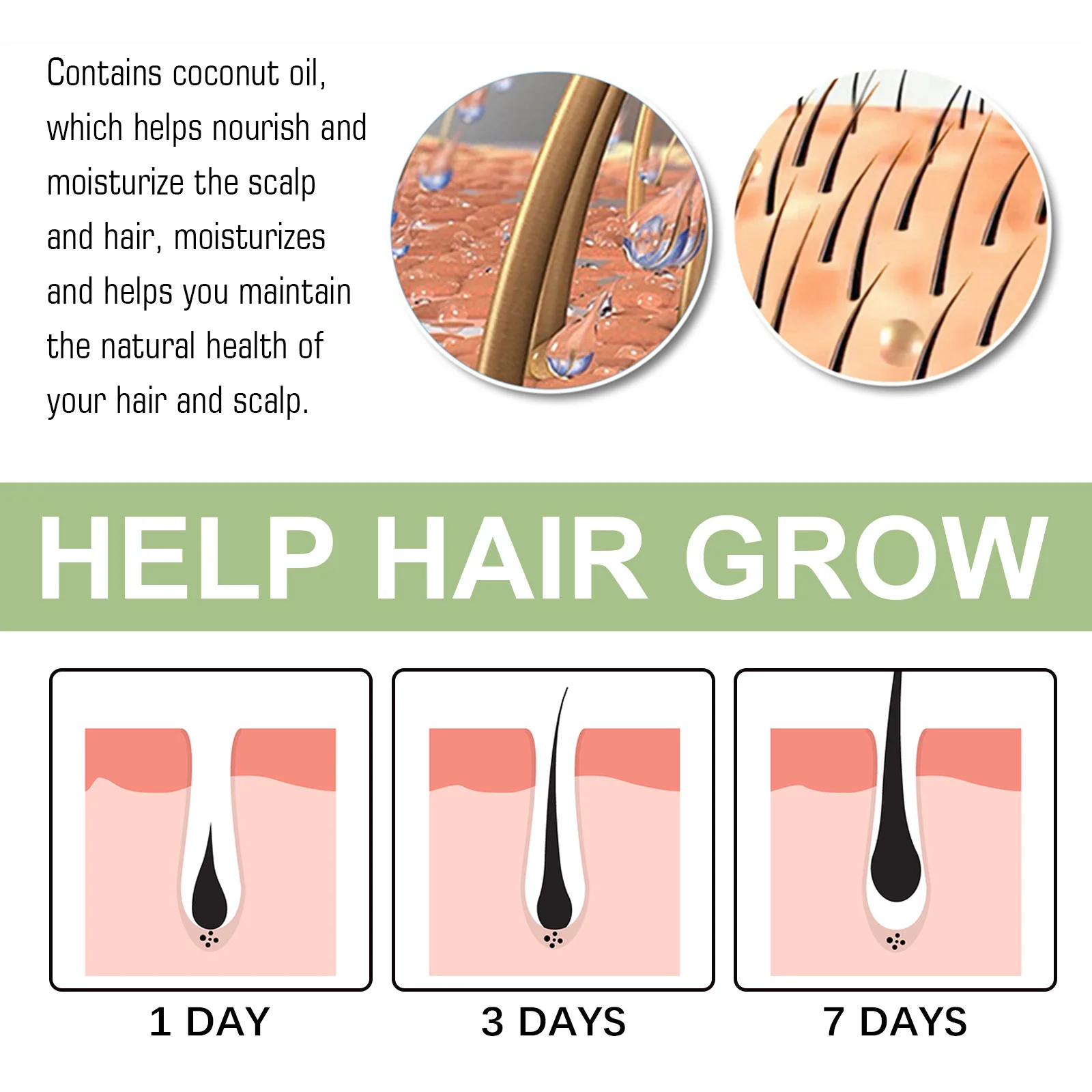 Natural herbal hair care dense hair oil anti-defoliation clean scalp hair care oil wholesale price 100ml
