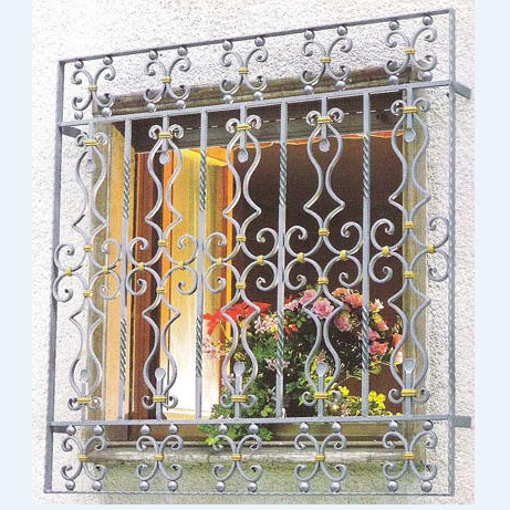 wrought iron window railings
