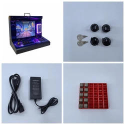 Arcade Purple Pandora Machine For 2 Players With Fighting Games 9800 Retro Games In 1 Consola 3D Manipulate Pandora Gaming
