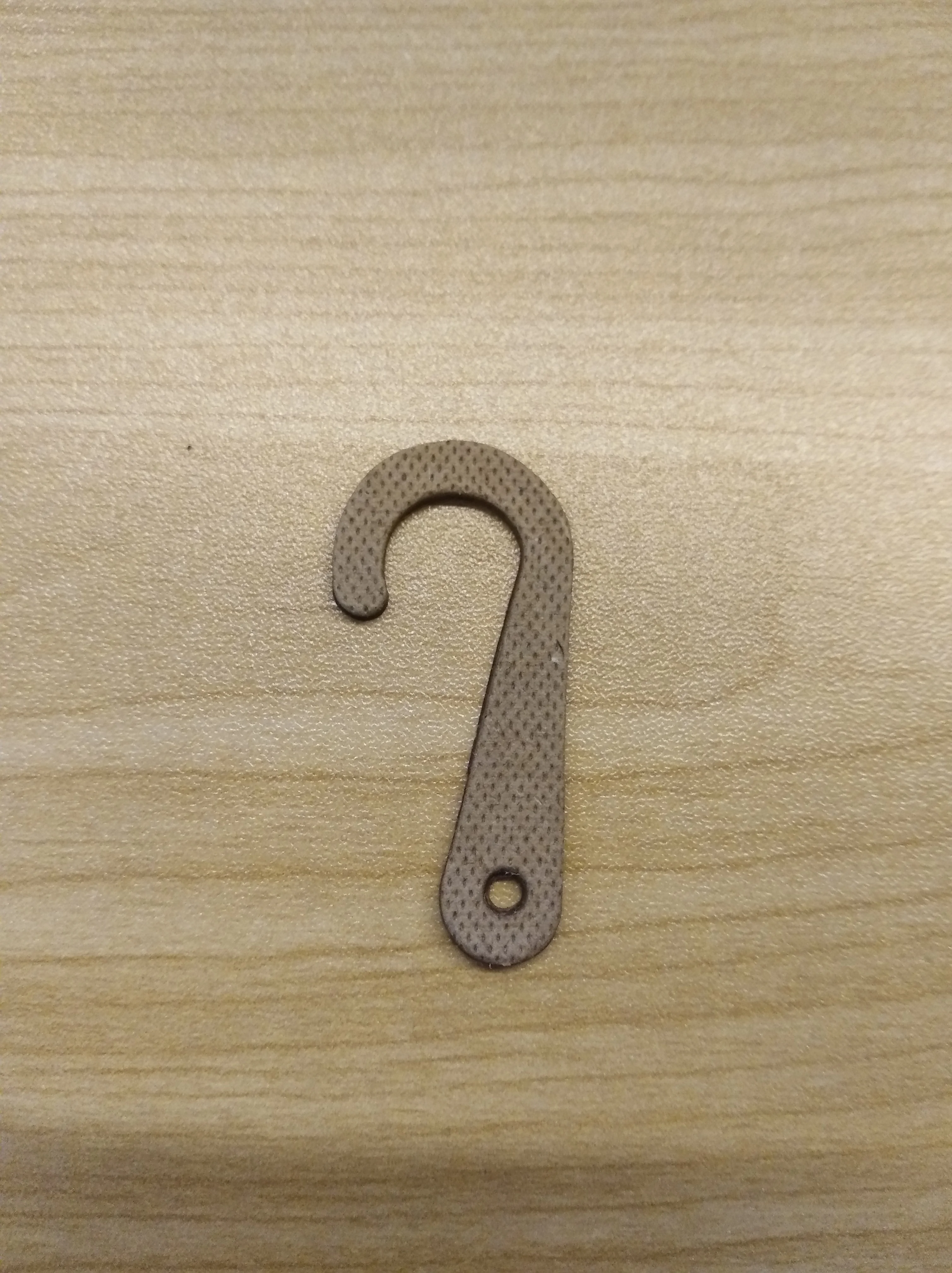 biodegradable recycled Z  U shape paper packaging hook for socks