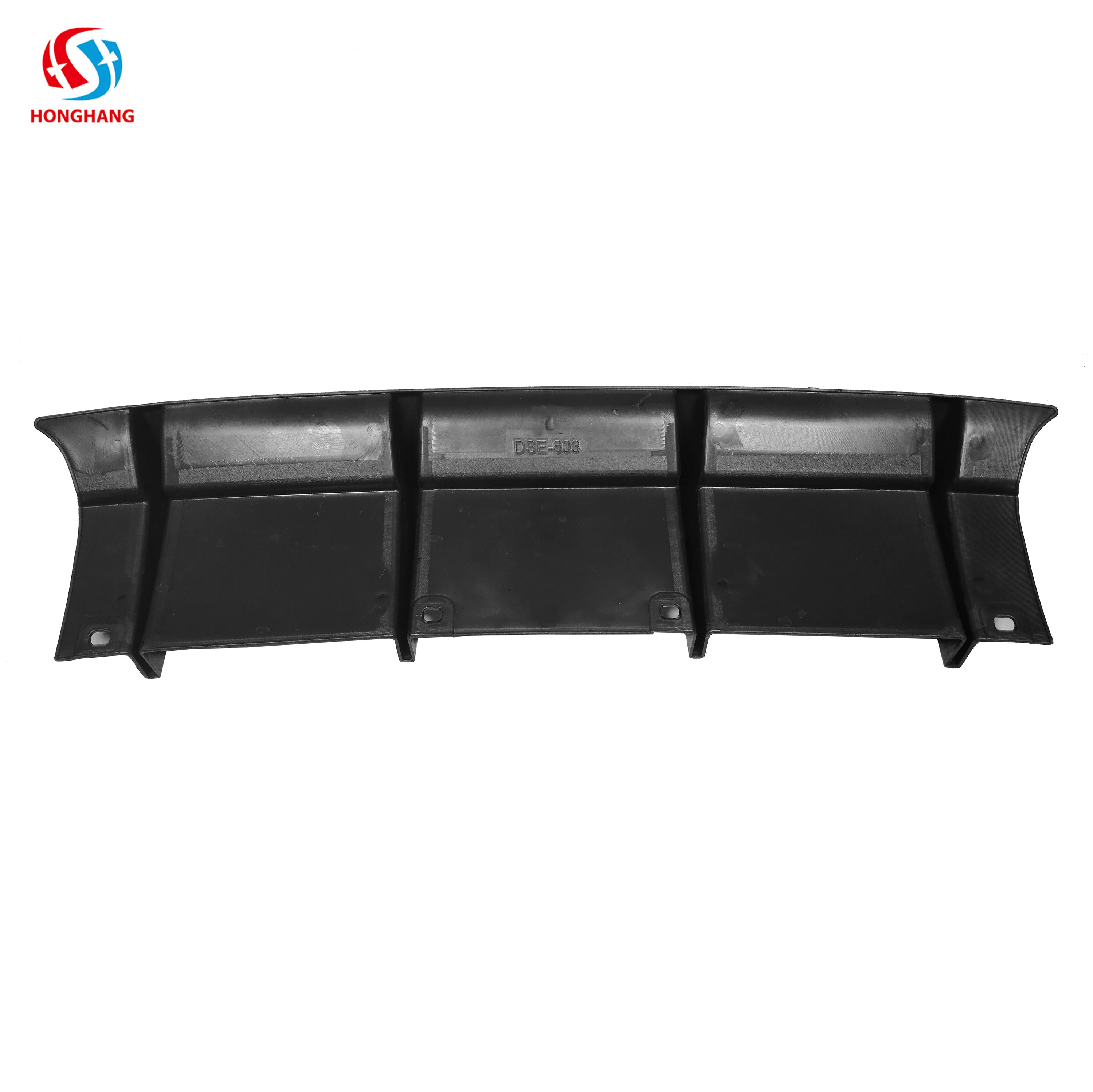 Chaoshenghang Custom Cheap Glossy Black Carbon Fiber Colour Rear Bumper Diffuser Lip For Dodge Challenger accessories 2015-2020