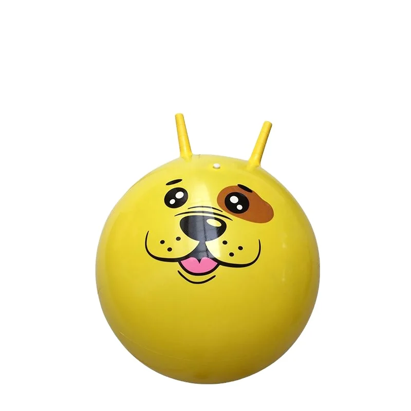 Hot selling Colorful Play high quality kids tennis space hopper ball and jumping ball with handle