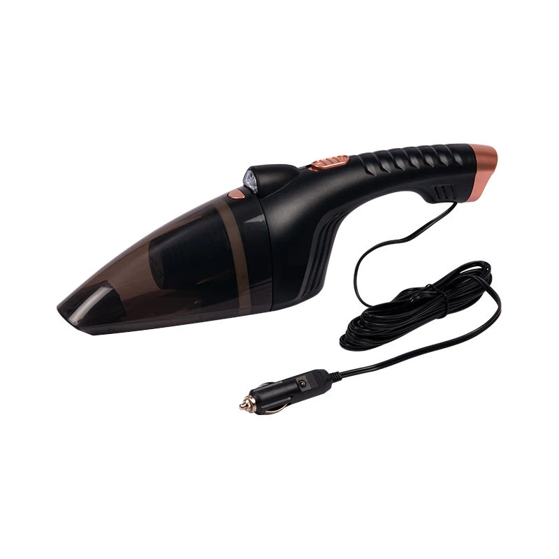 High Pressure DC12V Portable Handheld Auto Wet And Dry Car Wired Charging Vacuum Cleaner Pointre For Car Deep Cleaning