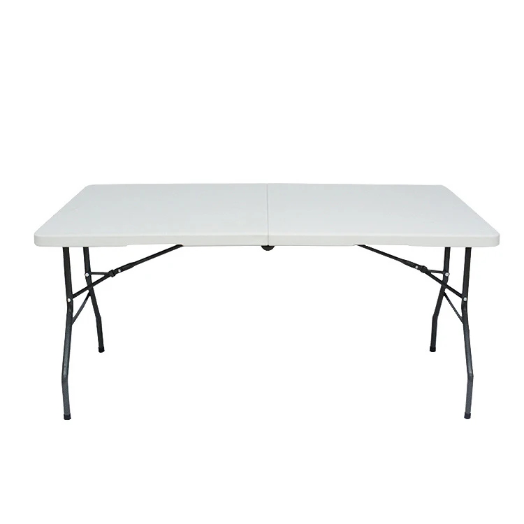 Wholesale Portable Picnic Rectangular Dining Adjustable Table Outdoor Plastic Folding Table