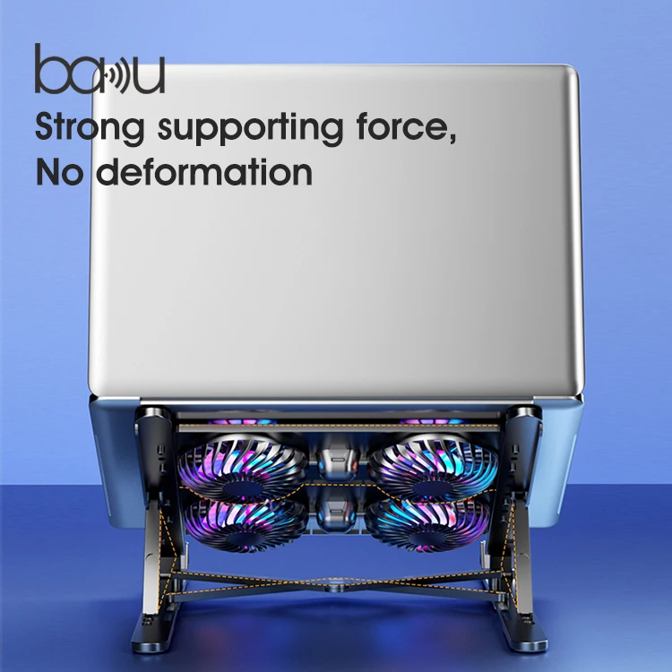 Portable Laptop Stand Folding Shelf Bracket Silver Status Golden Time Lead Suit Air Pcs Color Double Support Feature Weight Type