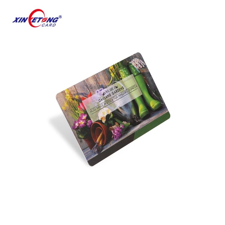 CMYK Printed Plastic Cards Access Control Card Fudan FM11RF08  HF RFID Smart Card