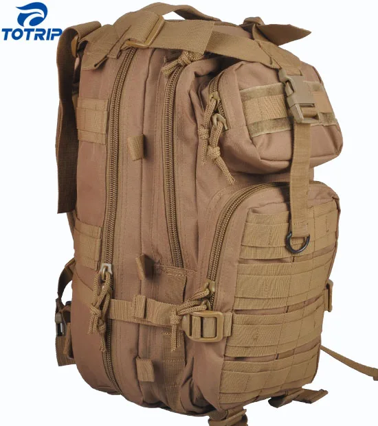 Heavy duty camo hunting gear backpack bag