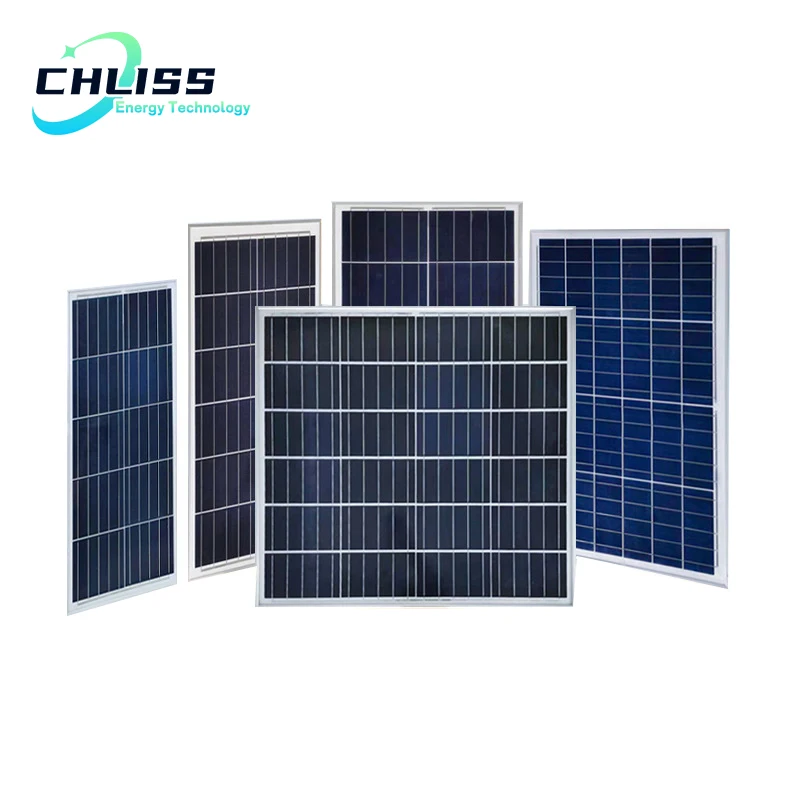 Chliss monocrystalline mini portable solar panels 18v 6w -200w for led light factory direct