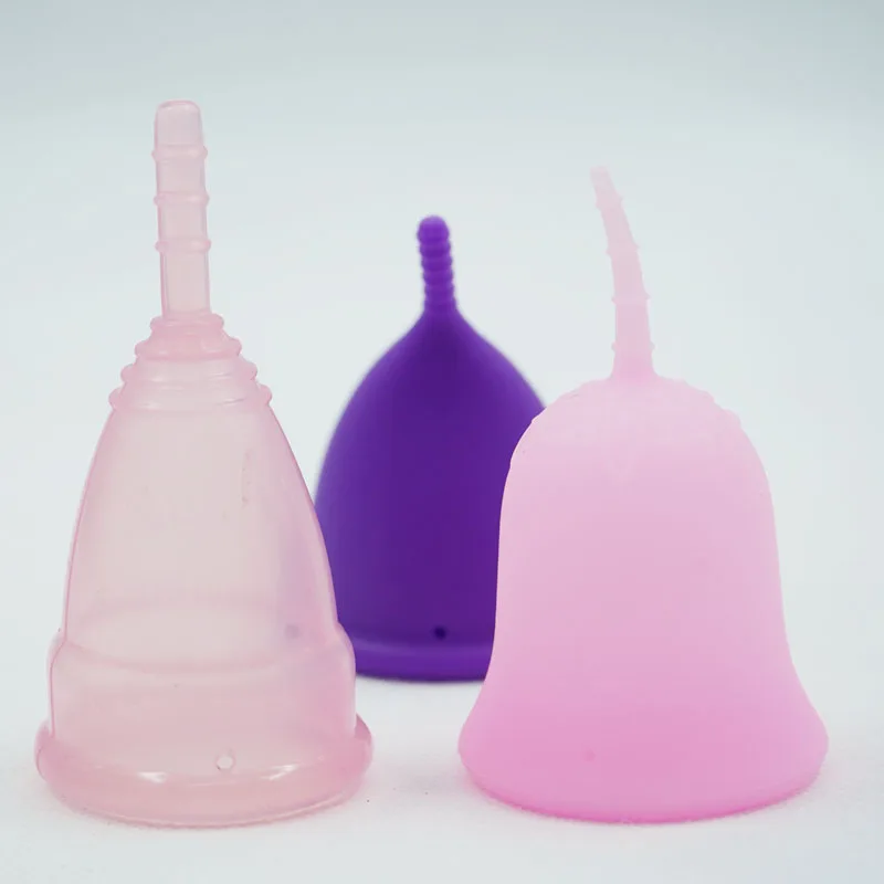 Wenrui 100% Medical grade silicone menstrual cup teen reusable menstrual cup