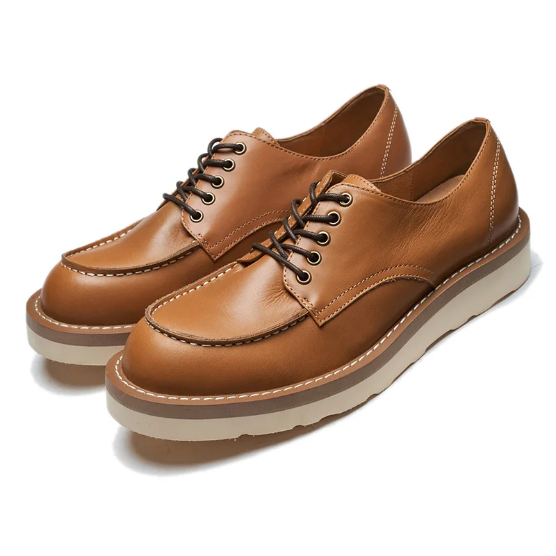 Wholesale Factory stock high quality fashion male man leather uniform shoes men dress shoes men genuine leather shoes
