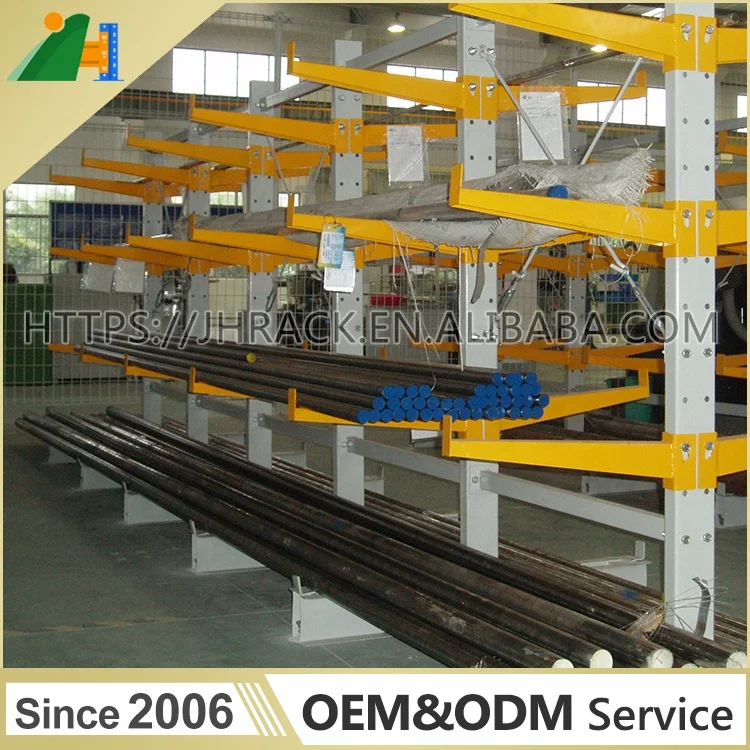 Modern Style Customizable Cargo Storage Single-Side Cantilever Rack