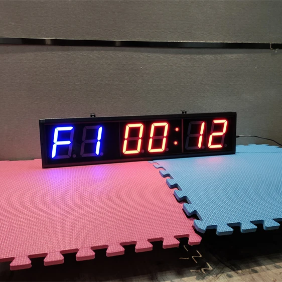 Цифровой таймер GymTimer коммерческий 3 дюйма/4 дюйма боксерский светодиодный обратный отсчет таймеры для промежуточной
