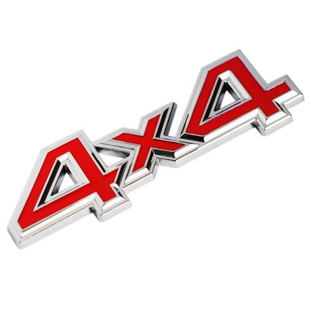Wholesale Abs Plastic Car Emblems Stickers 4x4 3d Letters Car Hood Emblem Badge For Car Body