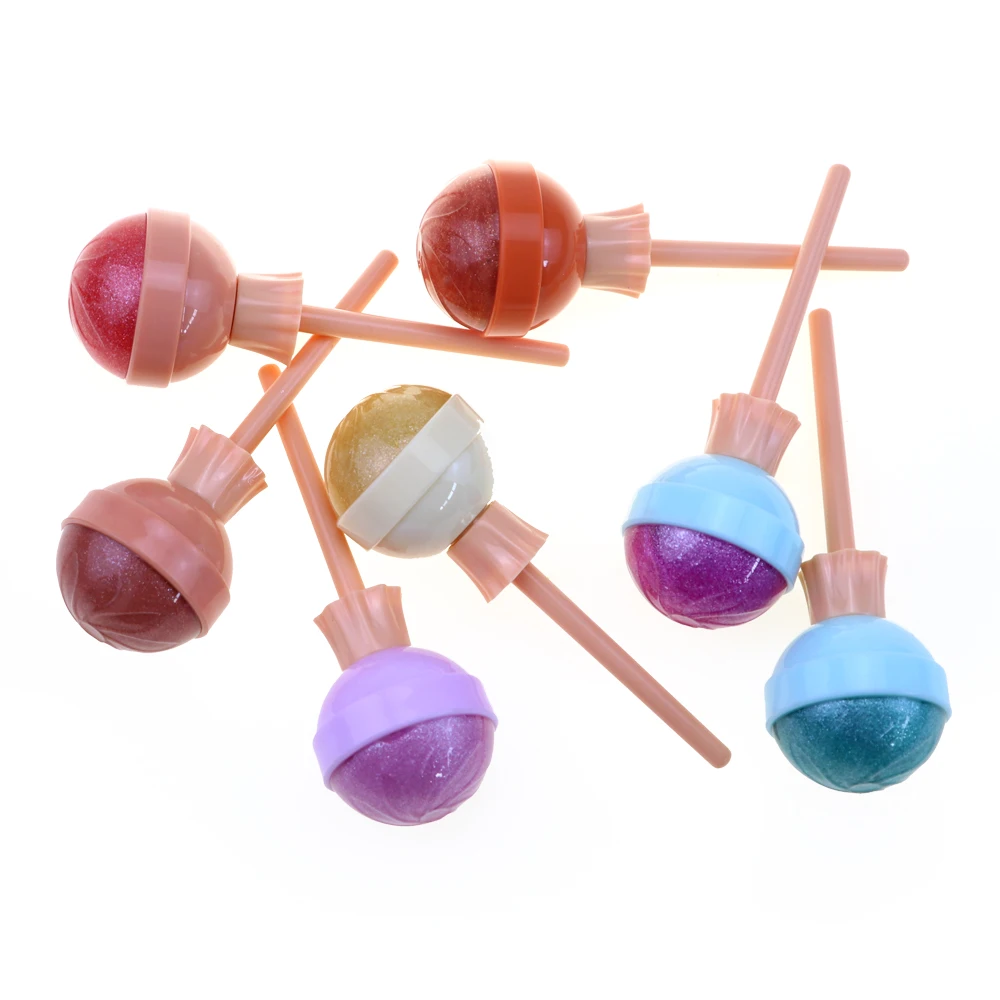 OEM High Pigment Quality Lollipop Lip Gloss Long Lasting Pastel Custom Shimmer Candy Lipstick