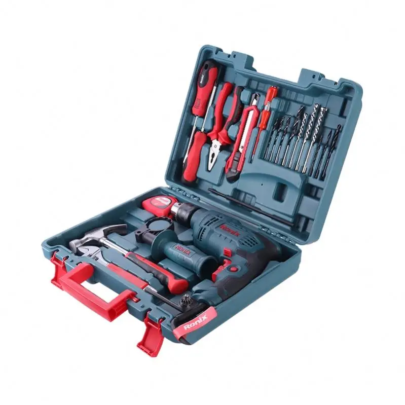 Ronix Hot Sale RS-0001 650W cheapest price Multi-Functional Professional 22PCS power tools Impact Drill kit Tool Sets