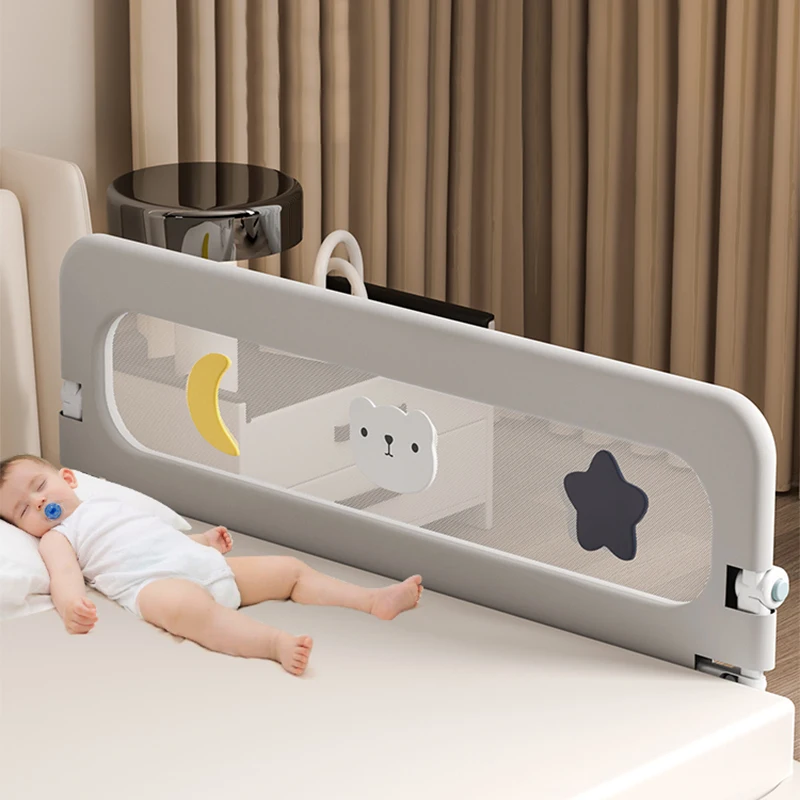 Prodigy baby supplier anti-collision crib guard against height adjustable Baby bed rail guard for protect baby