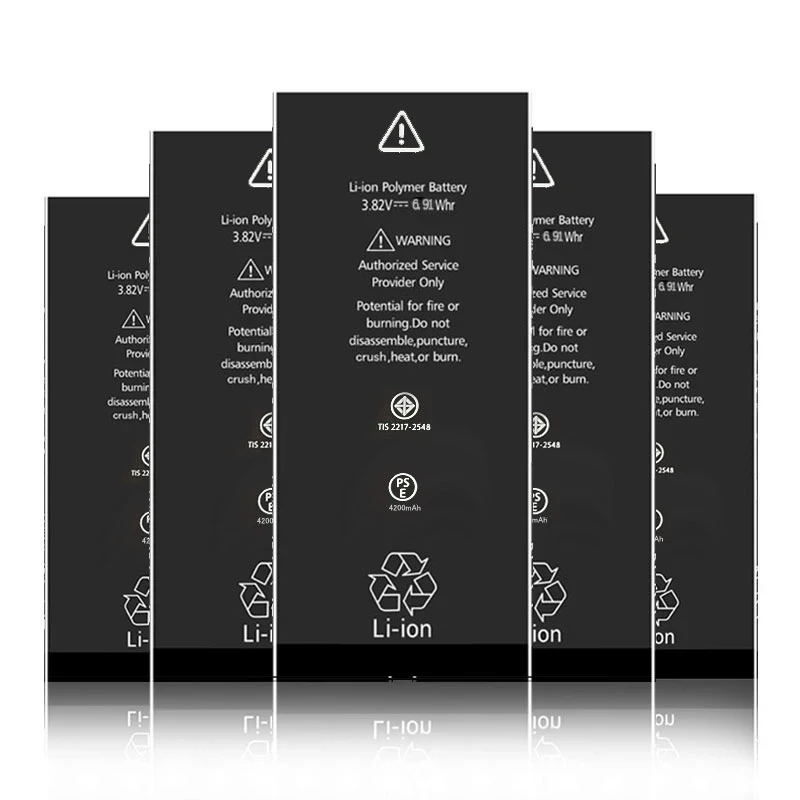 Высокая емкость аккумулятора телефона для Apple 5S iPhone 5 6S 6 7 8 10 Plus X SE Xr Xs Max Замена Аккумулятор батарей