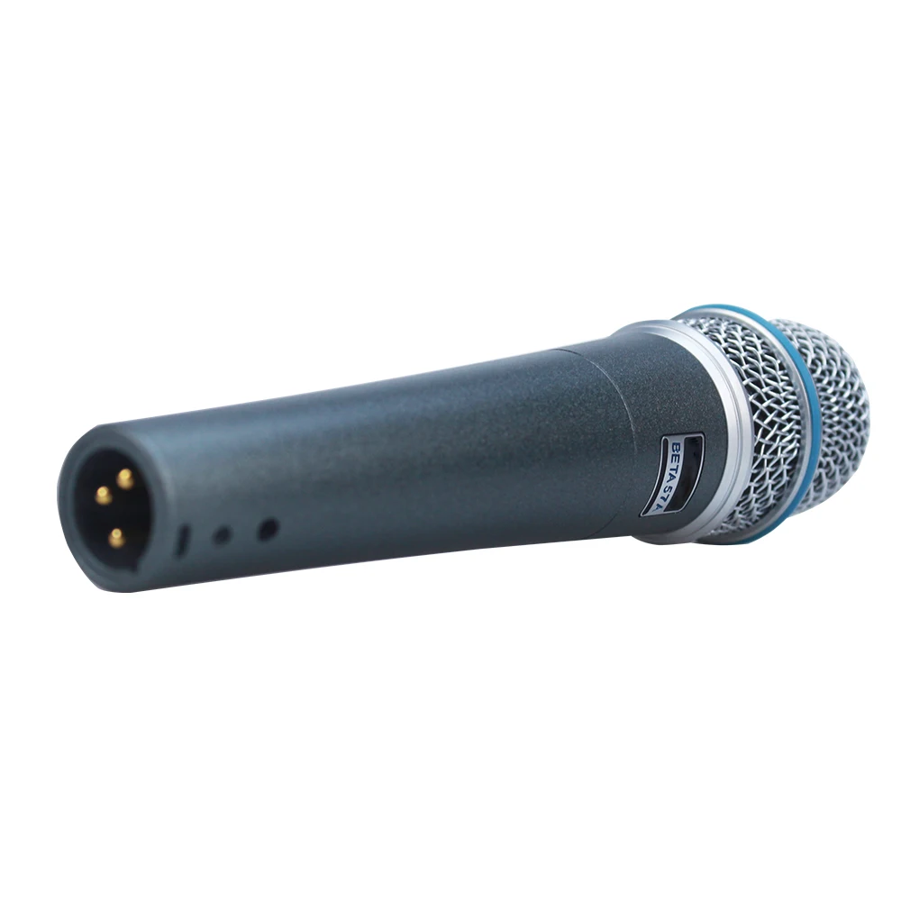 Top quality BETA57 BETA 57 BETA57A karaoke desktop microphone professional wired handheld mic price for karaoke