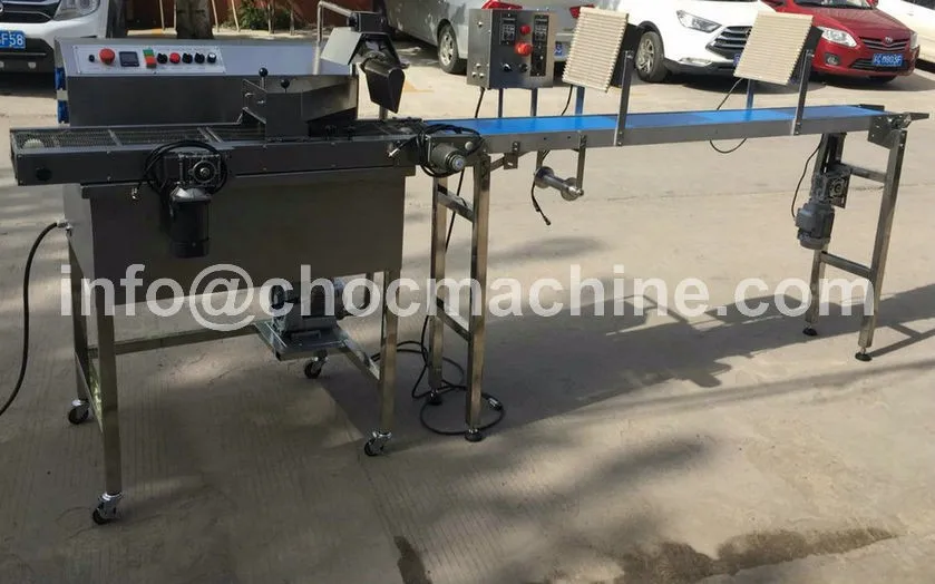 chocolate tempering machine 60kg with vibrator and pouring