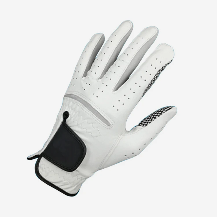 Yohi Golf Glove With Patented Natural Fit Technology Made from Long Lasting Durable Genuine Cabretta Leather Golf Glove Holder