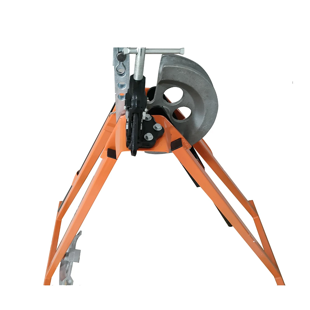 Электрический Стальной трубогиб с тиском для гибки труб