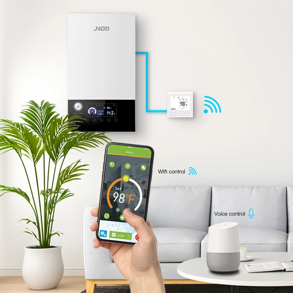 Smart APP Control Wifi Electric Floor Heating Hot Water Boiler for Winter Home Heating