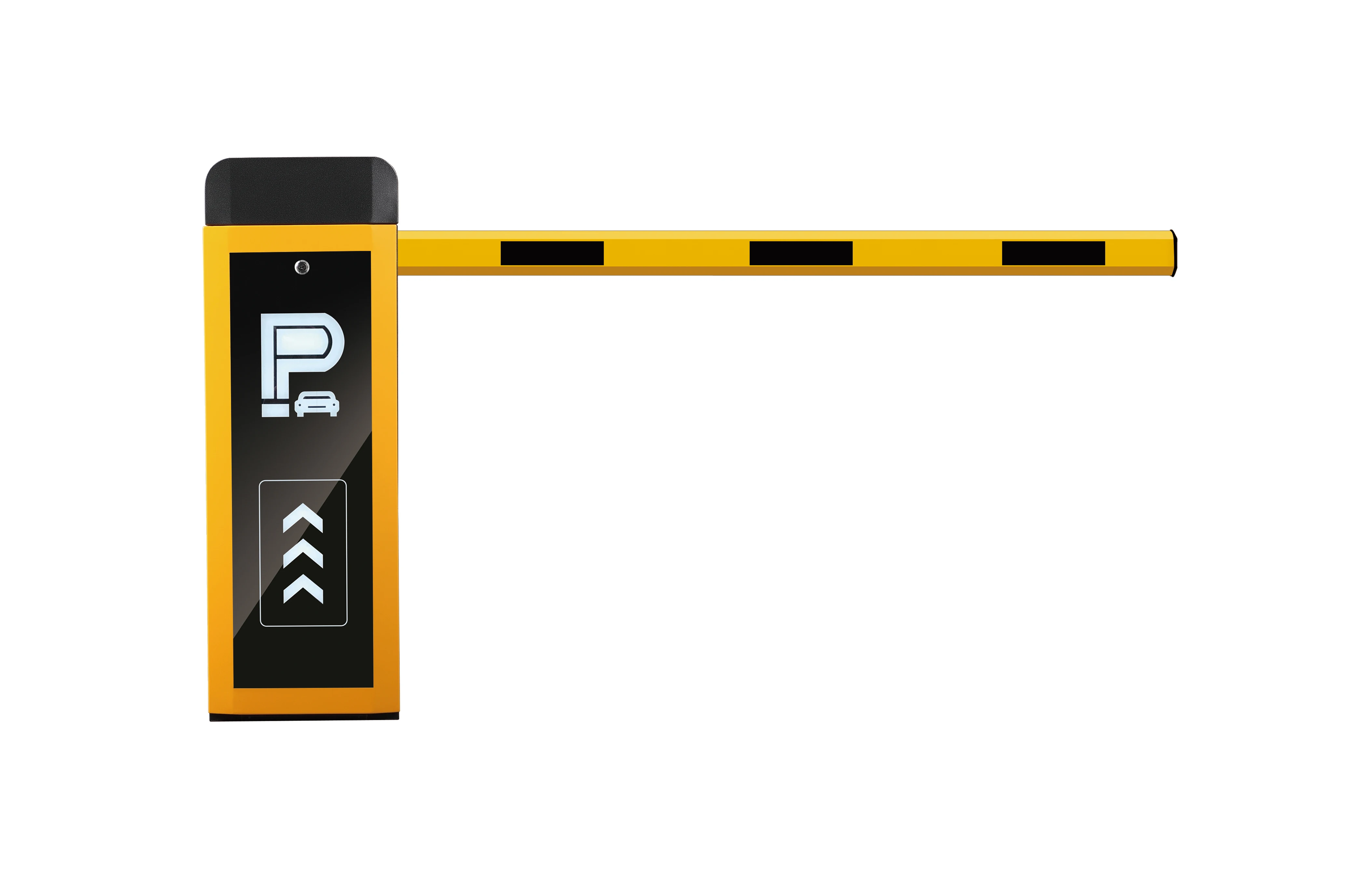 Automatic Barrier Gate Factory Wholesale DC Motor Barrier with Light Boom Parking Barrier supplier