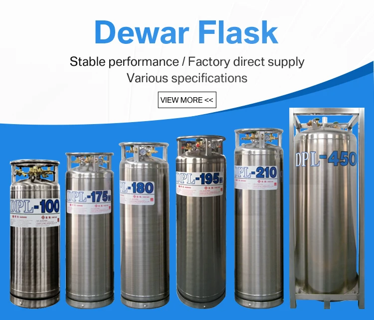 DPL450-175 High Quality Underground Medical Cryogenic Equipment New Cryogenic Liquid Oxygen Dewar Cylinder Pump Pressure Vessel