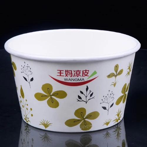 
Ecofriendly disposable 28oz 850ml Kraft paper bowl 