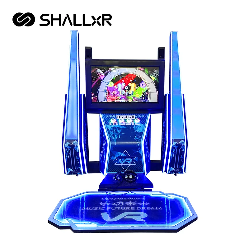 Newest Popular VR Virtual Reality Simulation Pump It Up Just Boxing Dance Arcade Game Machine In Usa