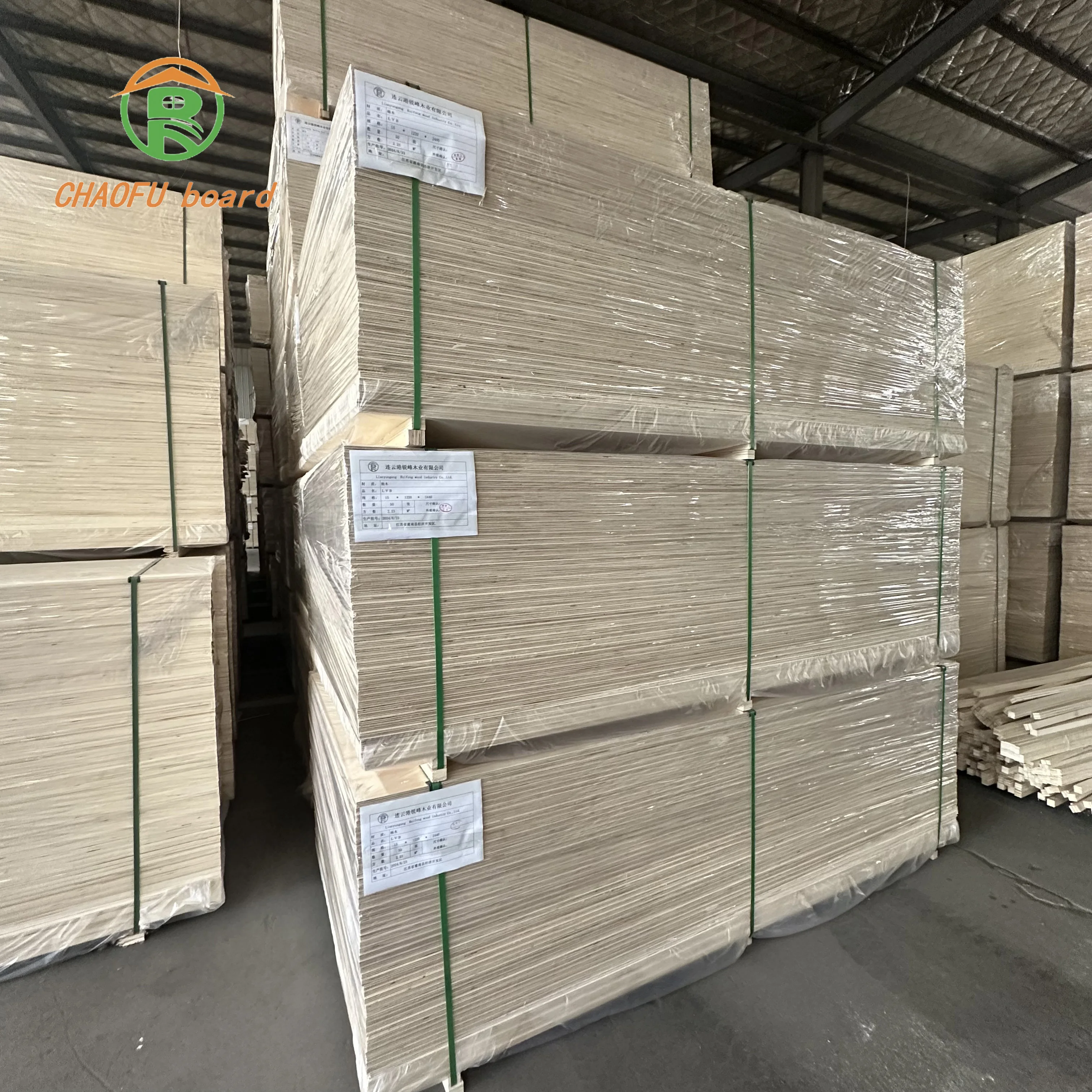 factory LVB plywood customization specification poplar pine eucalyptus wood furniture cupboard door jamb